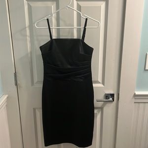 White House Black market formal formfitting black dress. Only wore once